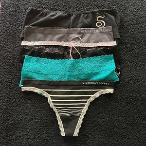 Victoria's Secret Bikini Thong Hip Hugger Brief Panty Lot Size Medium New